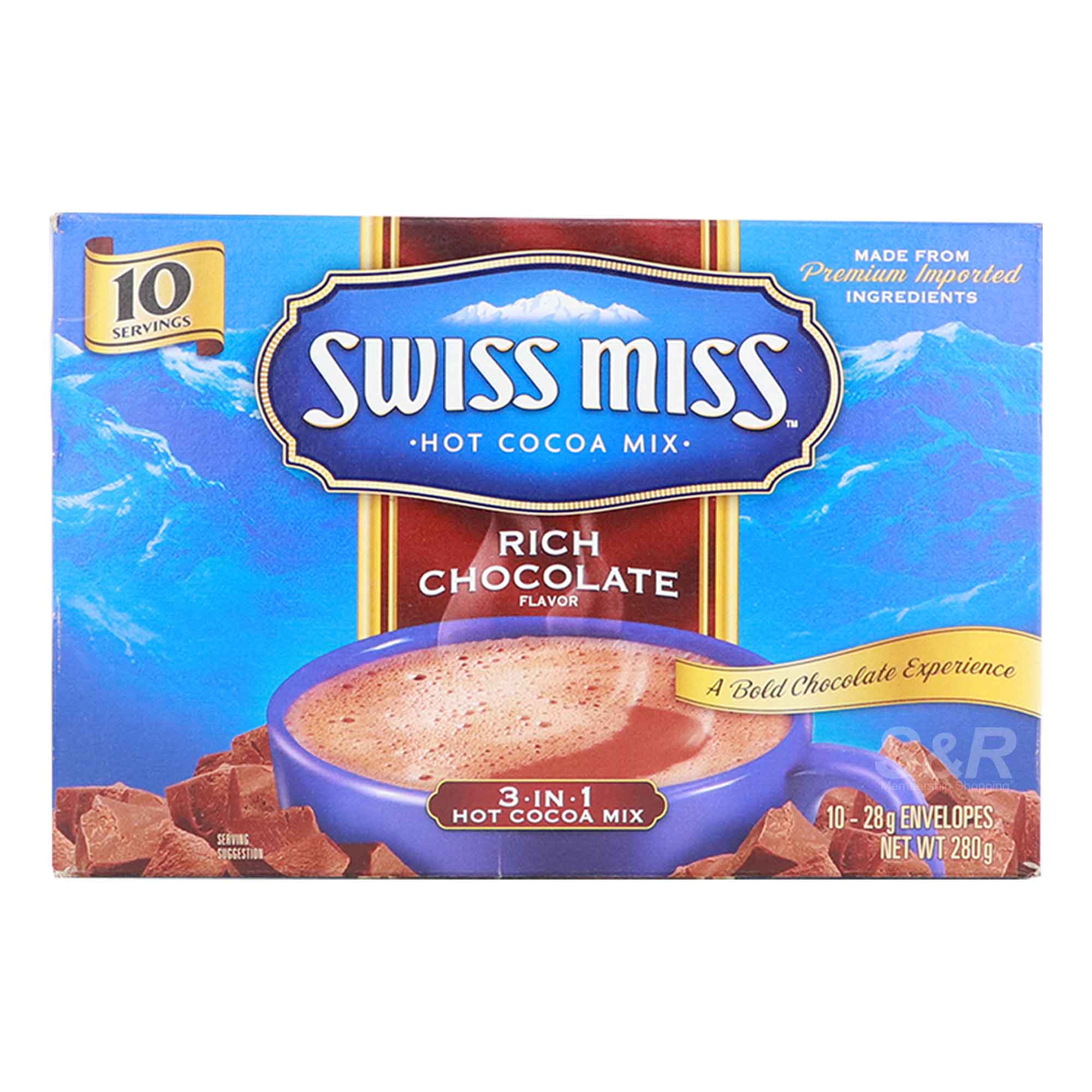 Swiss Miss Hot Cocoa Mix Rich Chocolate Flavor 280g Swiss Miss Hot Cocoa Mix Rich Chocolate Flavor 280g